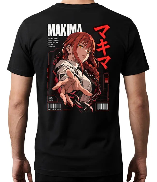 Playera Makima 11 Chainsawman Waifu Anime