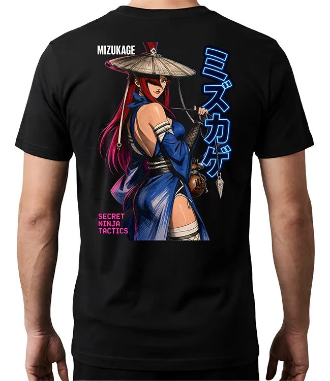 Playera Mizukage 3 Naruto Waifu Anime