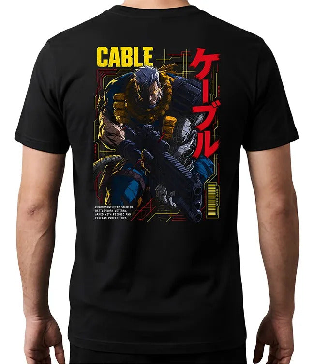 Playera Cable Marvel Gen Superheroes