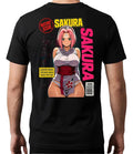Playera Sakura 4 Naruto Waifu Anime