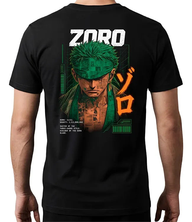 Playera Zoro 5 One Piece Gen Anime