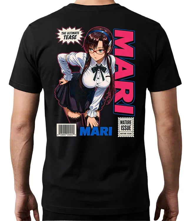 Playera Mari 2 Evangelion Waifu Anime