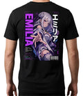 Playera Emilia Re:zero Waifu Anime