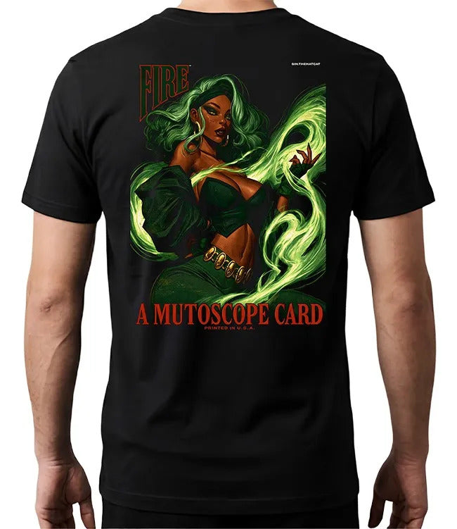 Playera Fire Dc Waifu Superheroes
