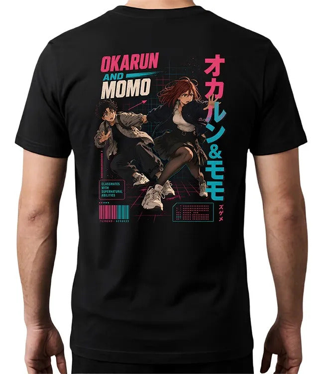 Playera Momo Y Okarun Dandadan Gen Anime
