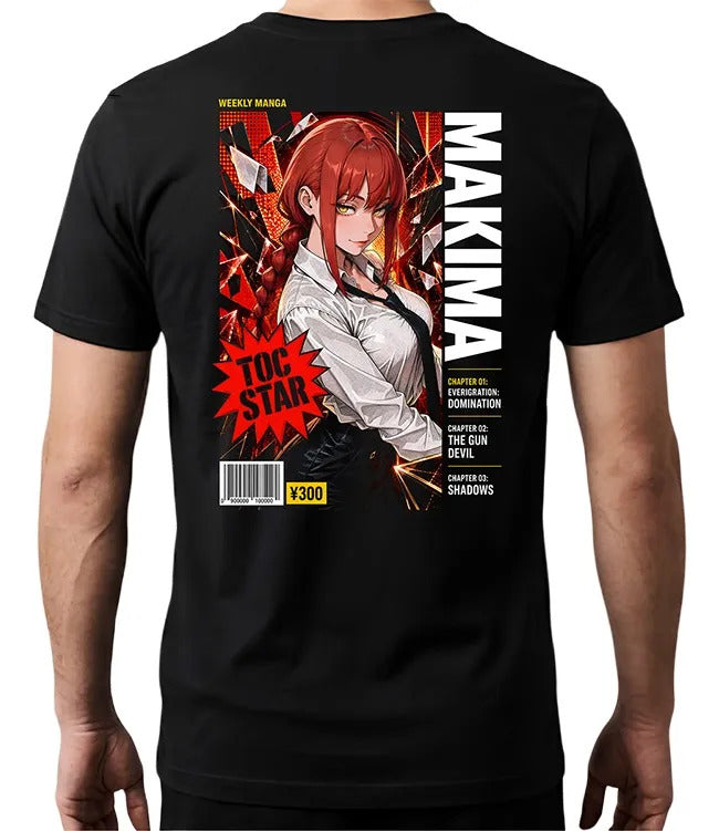 Playera Makima Chainsawman Waifu Anime