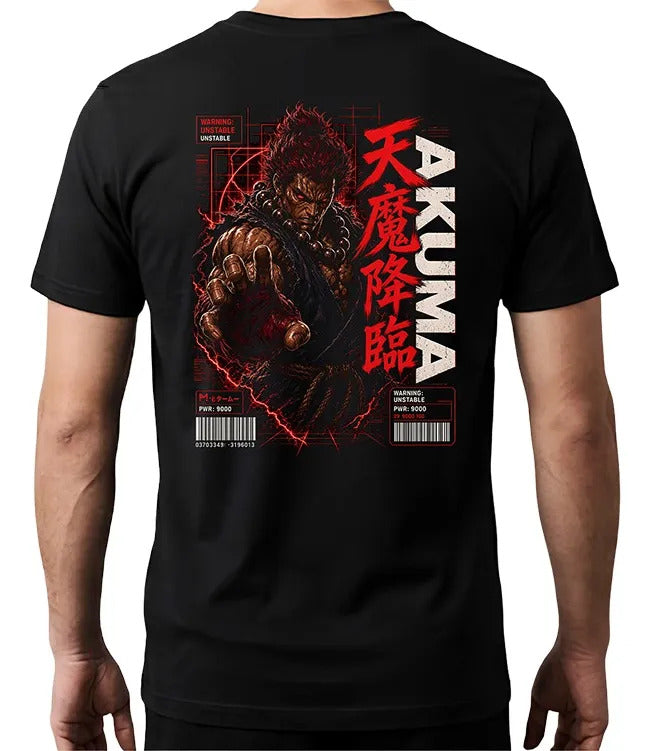 Playera Akuma Street Fighter Gen Videojuego