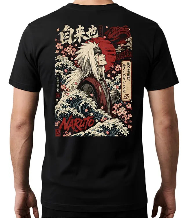 Playera Jiraiya 3 Naruto Gen Anime
