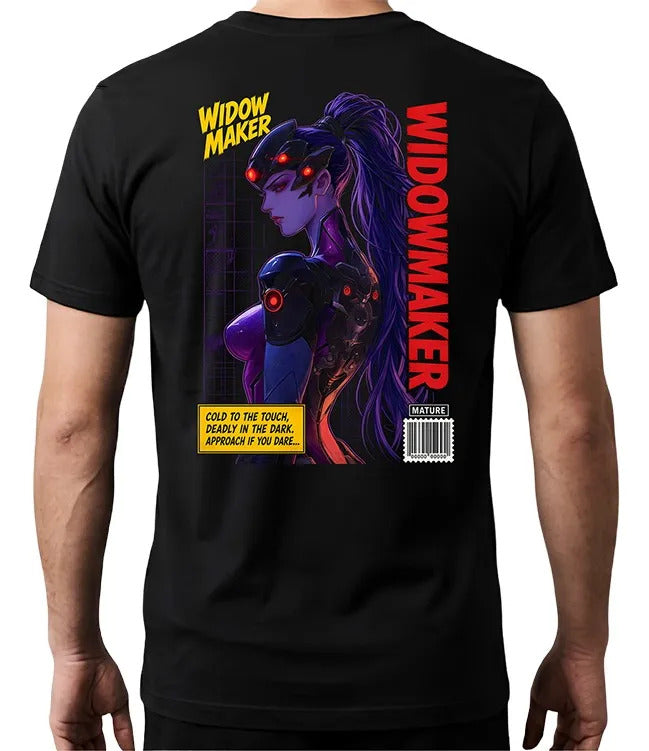 Playera Widow 6 Overwatch Waifu Videojuego