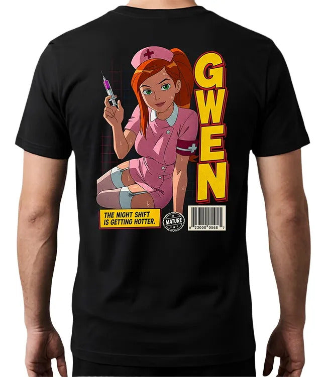 Playera Gwen 2 Ben 10 Waifu Adultos
