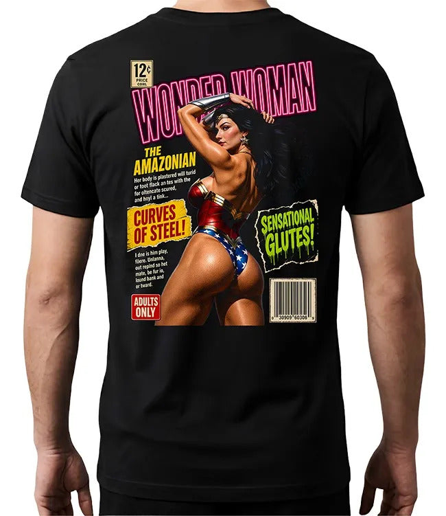 Playera Wonder Woman Dc Waifu Superheroes