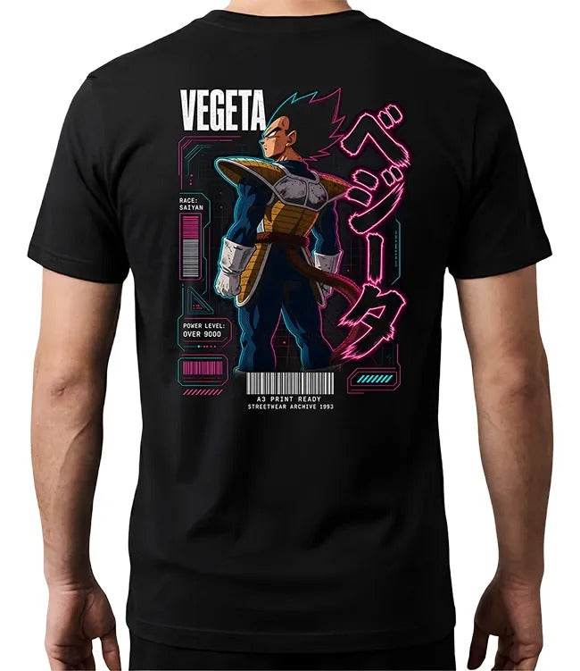 Playera Vegeta 12 Dragon Ball Gen Anime