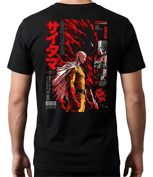 Playera Saitama 4 One Punch Man Gen Anime