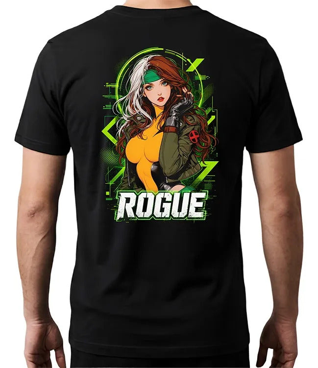 Playera Rogue Marvel Waifu Superheroes