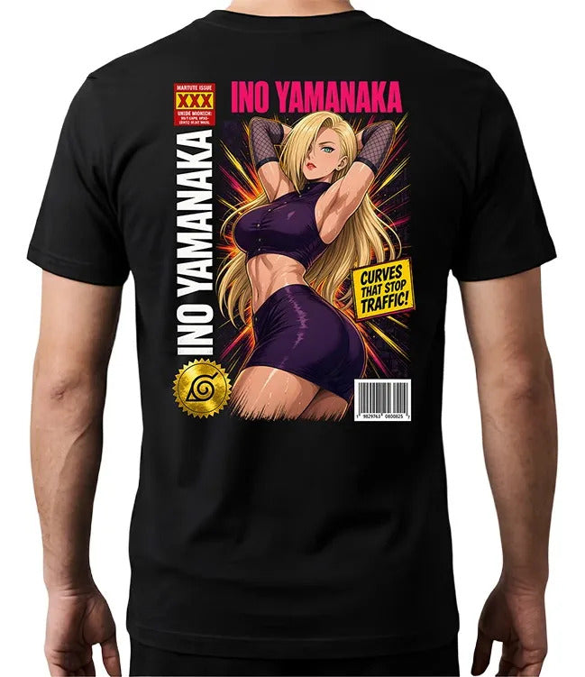 Playera Ino 2 Naruto Waifu Anime