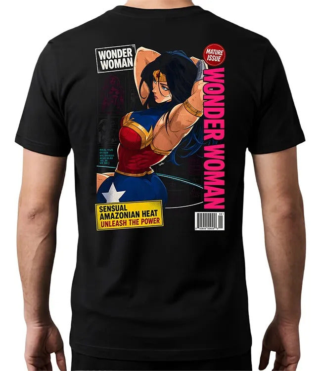 Playera Wonderwoman 5 Dc Waifu Superheroes