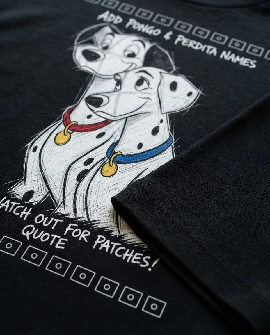 Playera 101 Dalmatas 2 Animation Gen Pelicula