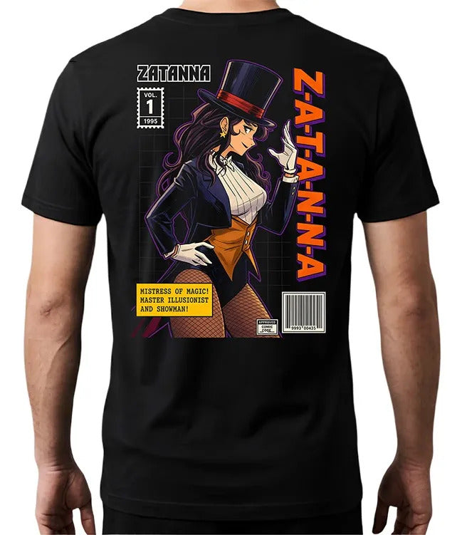 Playera Zatanna 2 Dc Waifu Anime