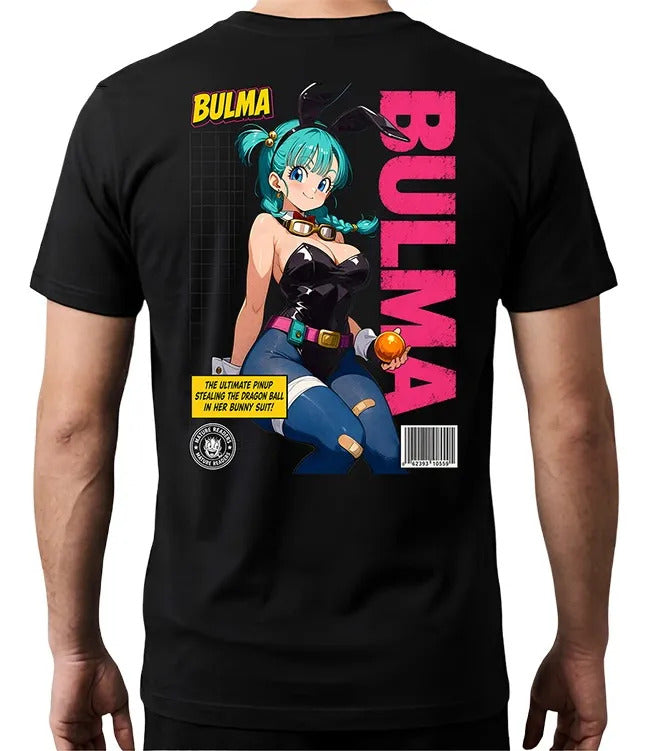 Playera Bulma 5 Dragon Ball Waifu Anime