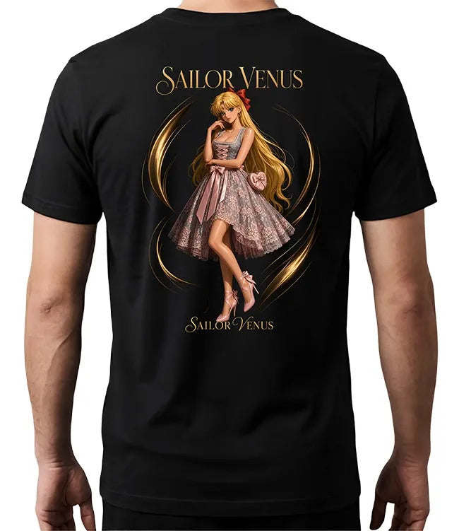 Playera Sailor Venus 3 Sailor Moon Waifu Anime