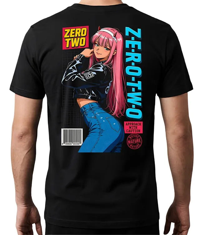 Playera Zero Two Darling In The Franxx Waifu Anime
