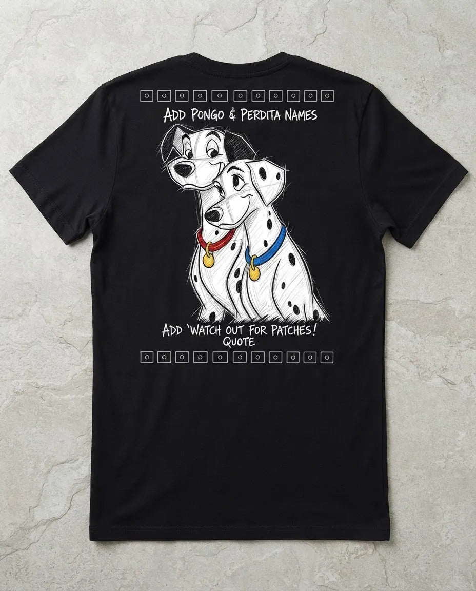 Playera 101 Dalmatas 2 Animation Gen Pelicula