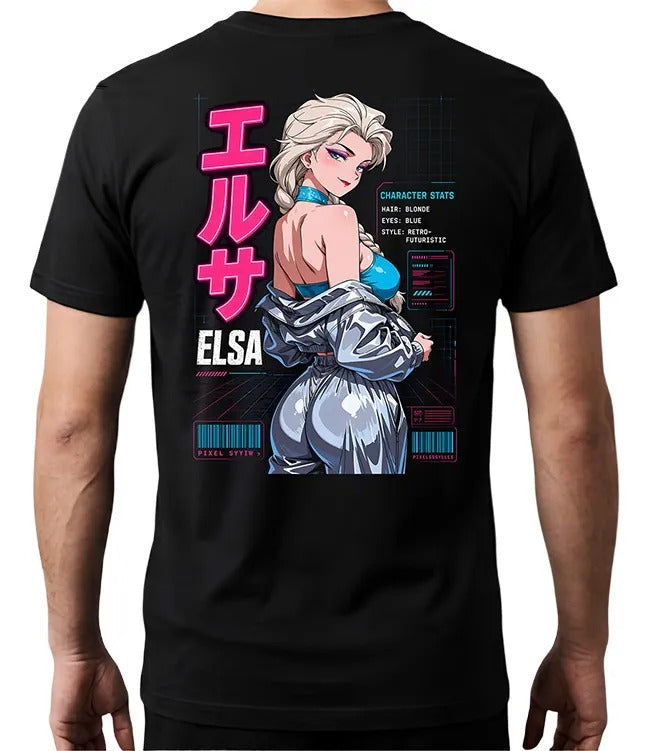 Playera Elsa 2 Frozen Waifu Adultos