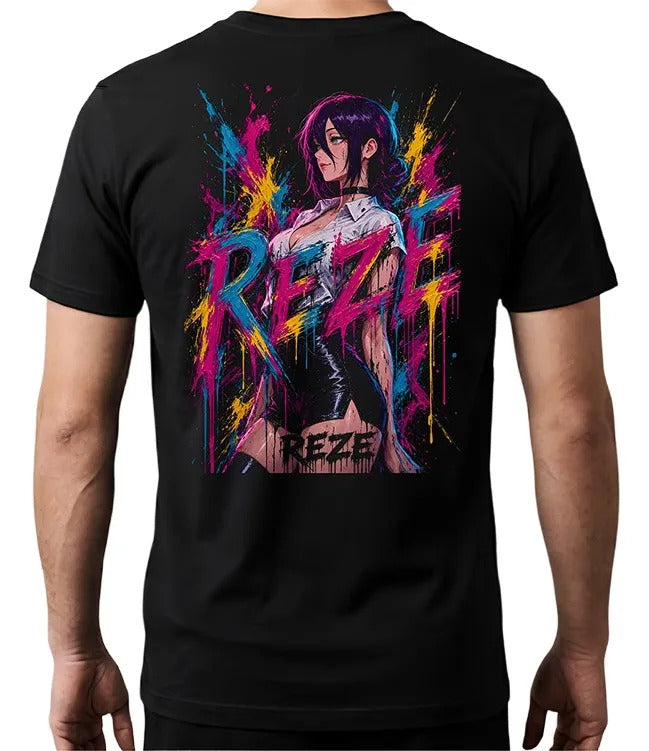 Playera Reze 3 Chainsawman Waifu Anime