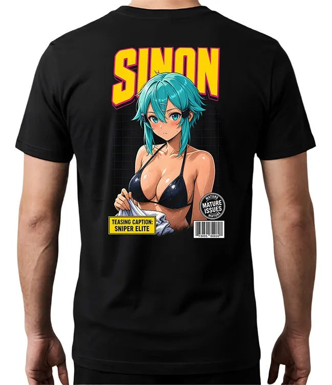 Playera Sinon Sword Art Online Waifu Anime