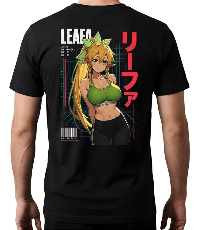 Playera Leafa Sword Art Online Waifu Anime