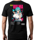 Playera Bulma 7 Dragon Ball Waifu Anime