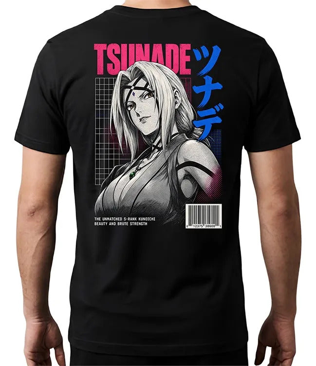 Playera Tsunade 8 Naruto Waifu Anime
