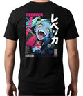 Playera Rebecca 3 Cyberpunk Waifu Anime