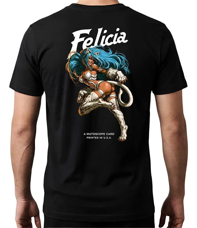 Playera Felicia Capcom Waifu Videojuego