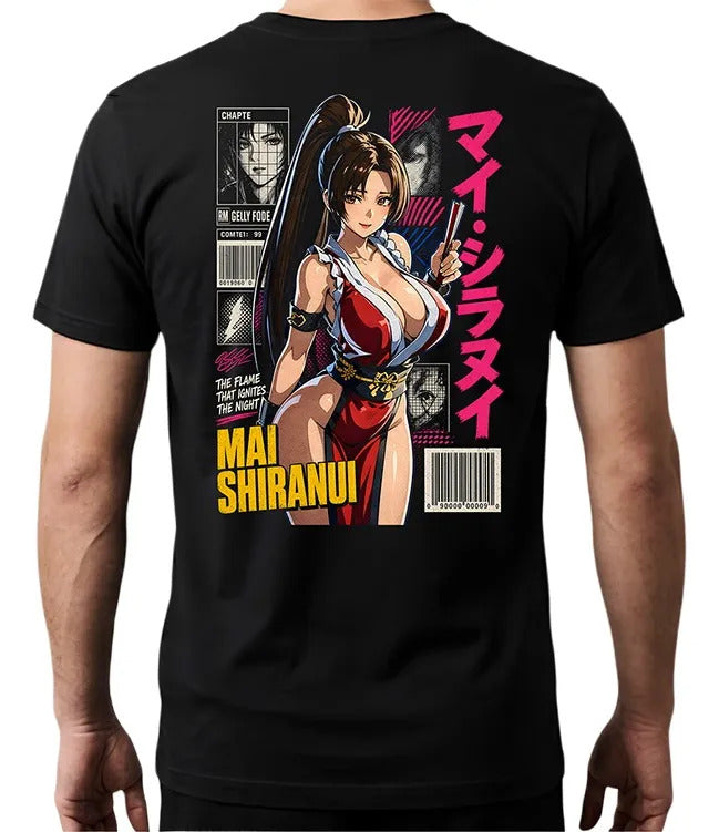 Playera Mai Shiranui 3 Kof Waifu Videojuego