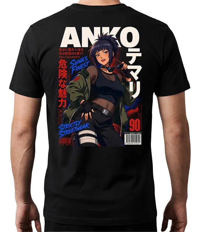 Playera Anko 3 Naruto Waifu Anime