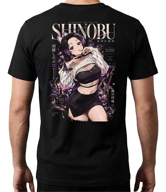 Playera Shinobu 6 Demon Slayer Waifu Anime