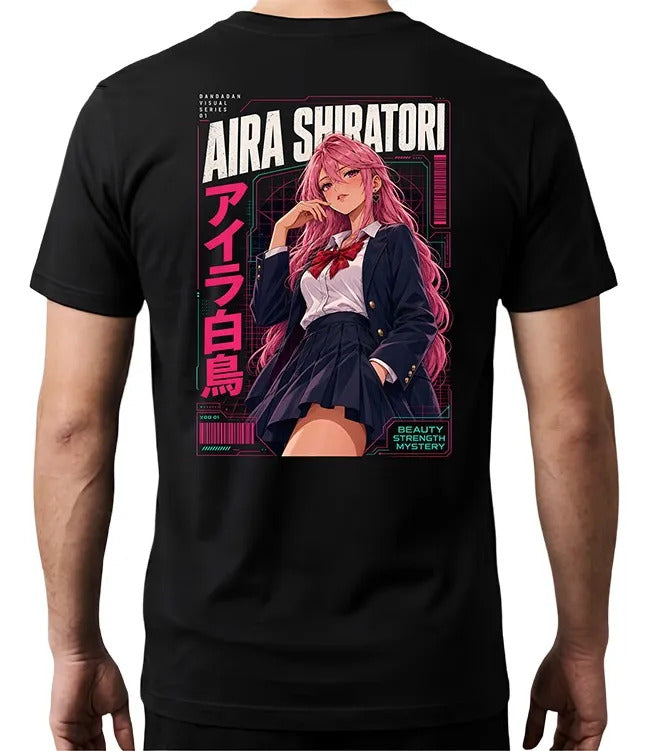 Playera Aira Shiratori 3 Dandadan Waifu Anime