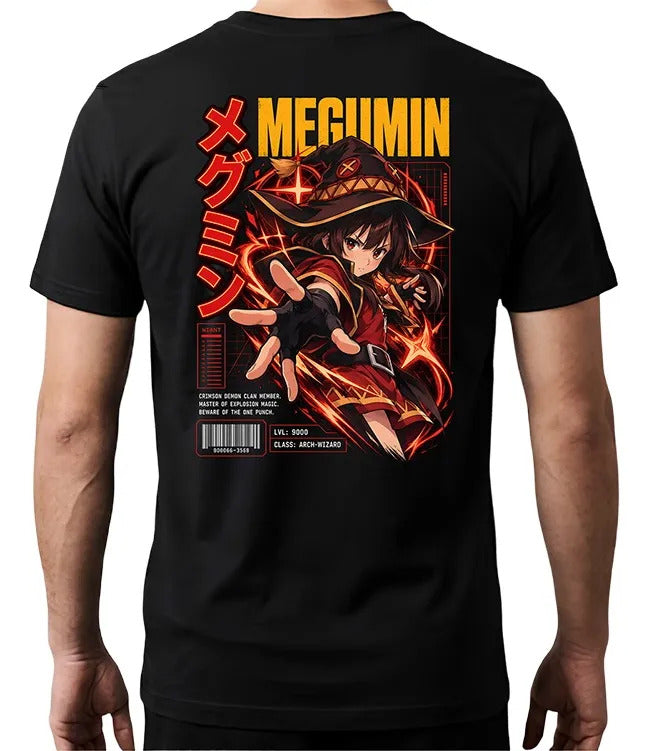Playera Megumin Konosuba Waifu Anime