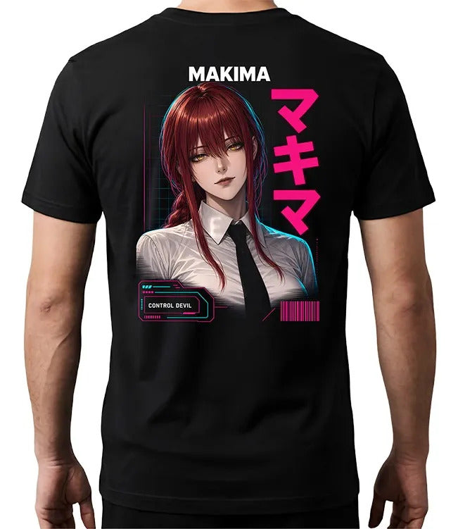 Playera Makima 5 Chainsawman Waifu Anime