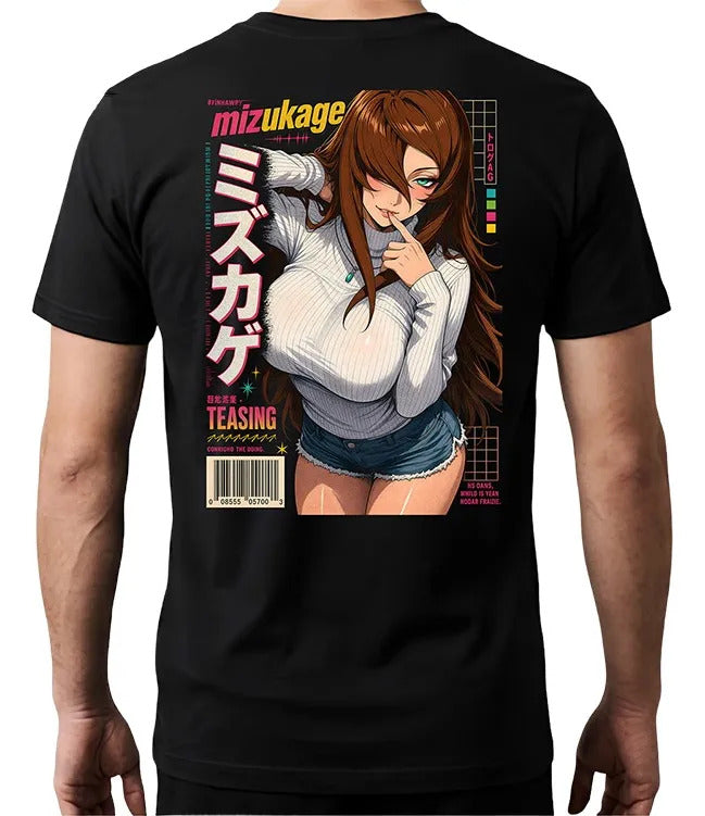 Playera Mizukage Naruto Waifu Anime