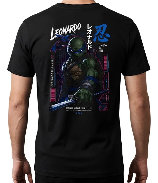 Playera Leonardo 5 Tmnt Gen Caricaturas
