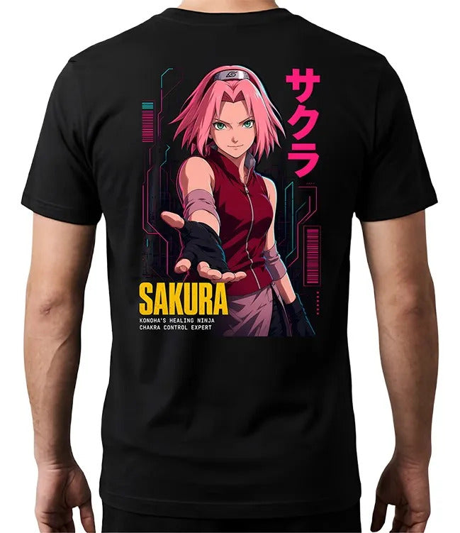 Playera Sakura Naruto Gen Anime