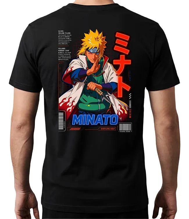Playera Minato Naruto Gen Anime