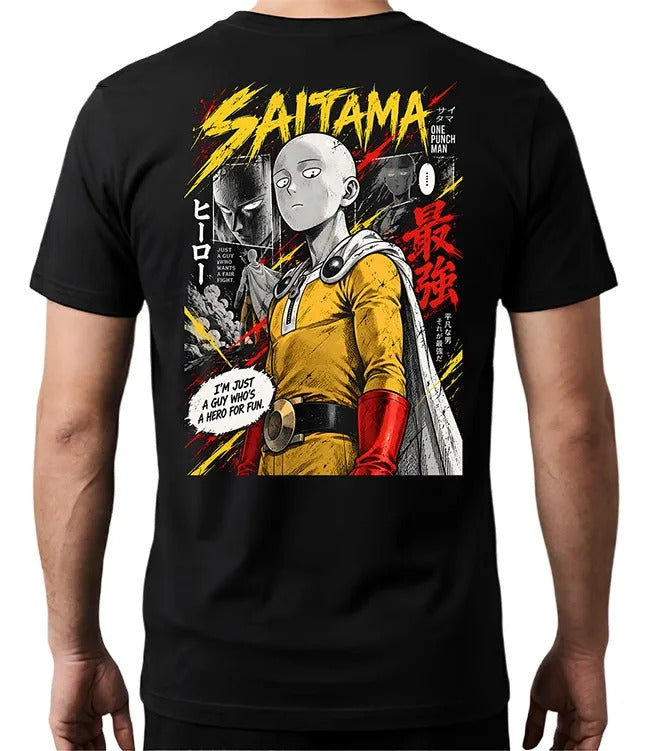 Playera Saitama 3 One Punch Man Gen Anime