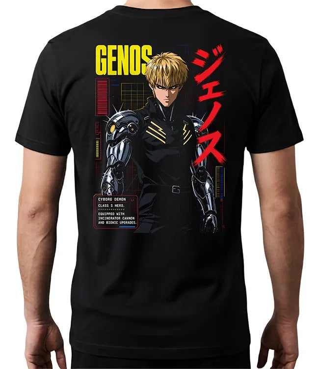 Playera Genos One Punch Man Gen Anime