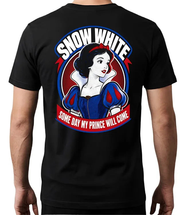 Playera Blanca Nieves 6 Animation Gen Pelicula