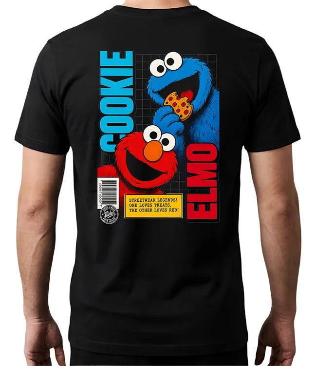Playera Elmo Sesame Street Gen Caricaturas