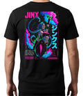 Playera Jinx 9 League Of Legends Waifu Videojuego