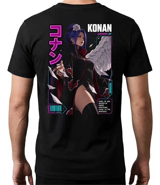 Playera Konan 8 Naruto Waifu Anime